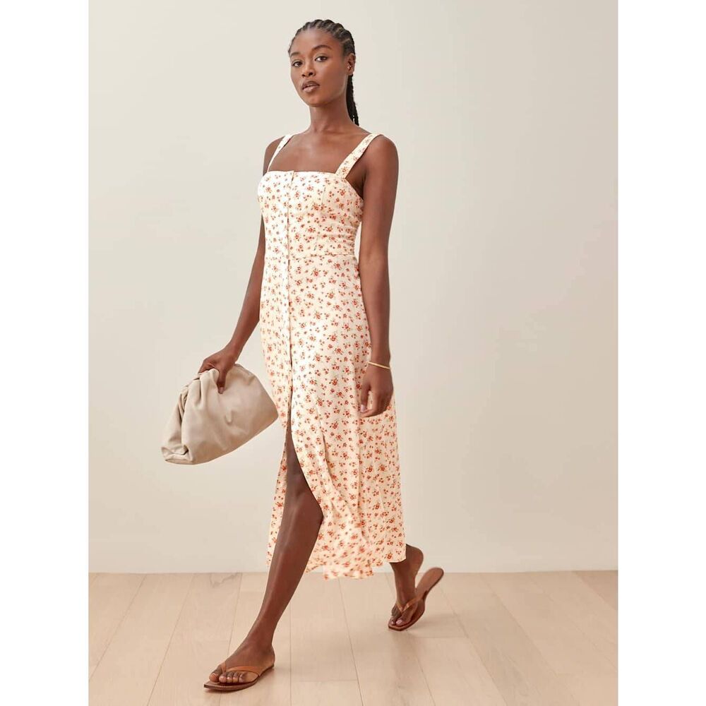 REFORMATION Virgil Floral Sundress - Collette Size 12 DL4